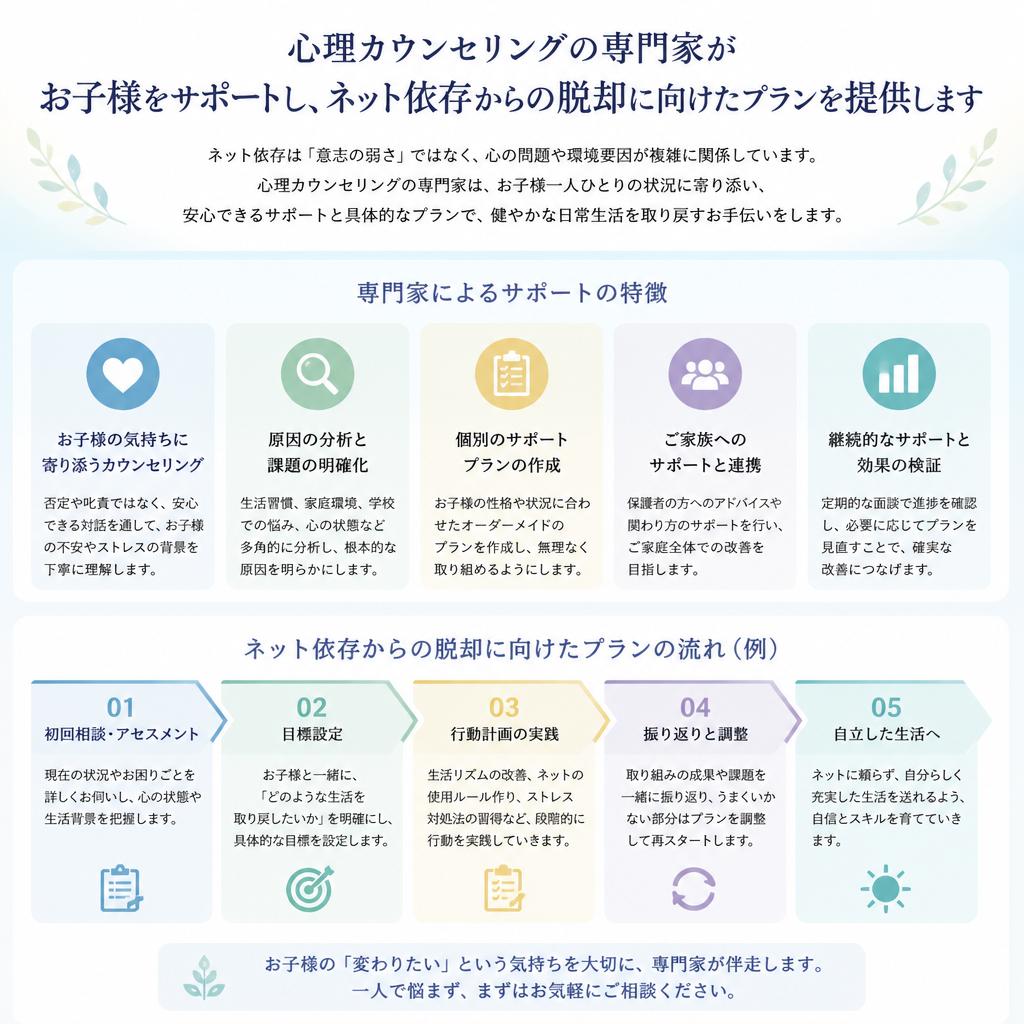 専門家による心理カウンセリング