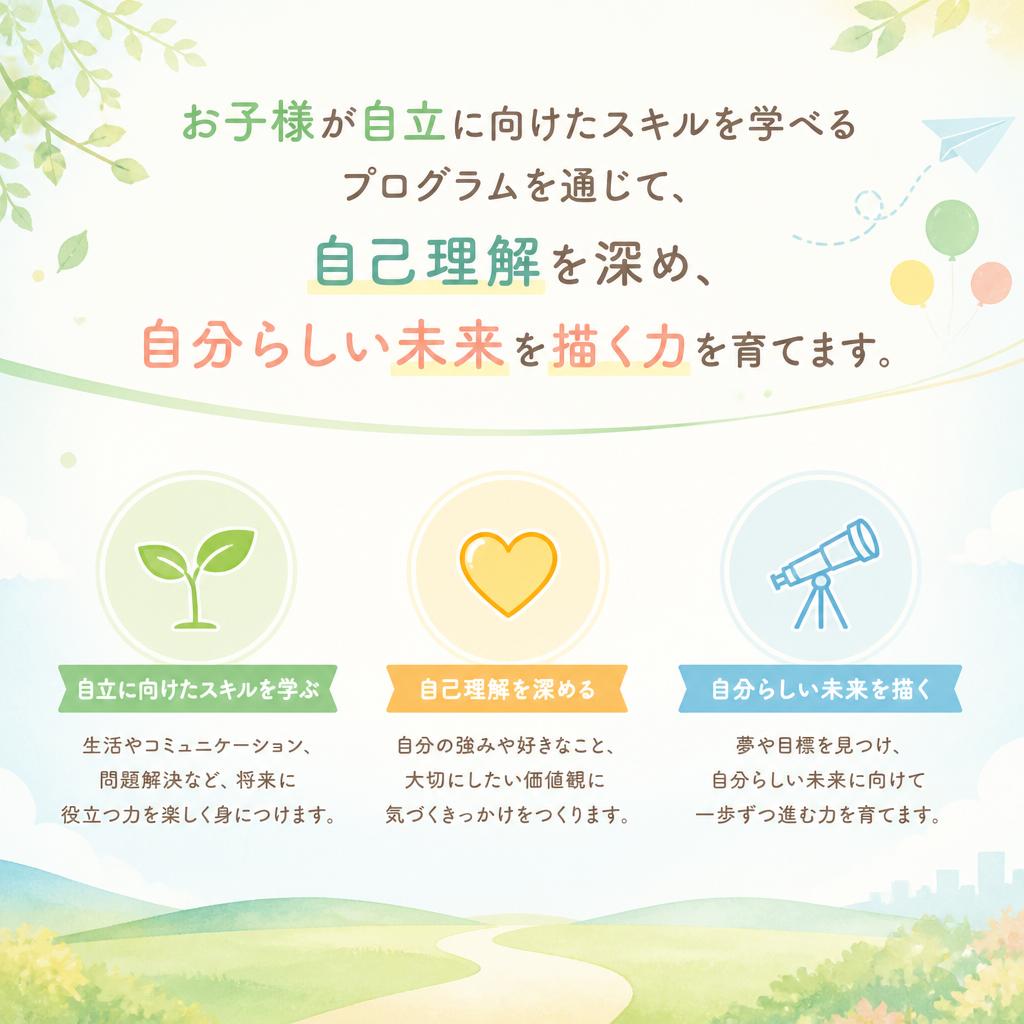 自立を促すプログラム