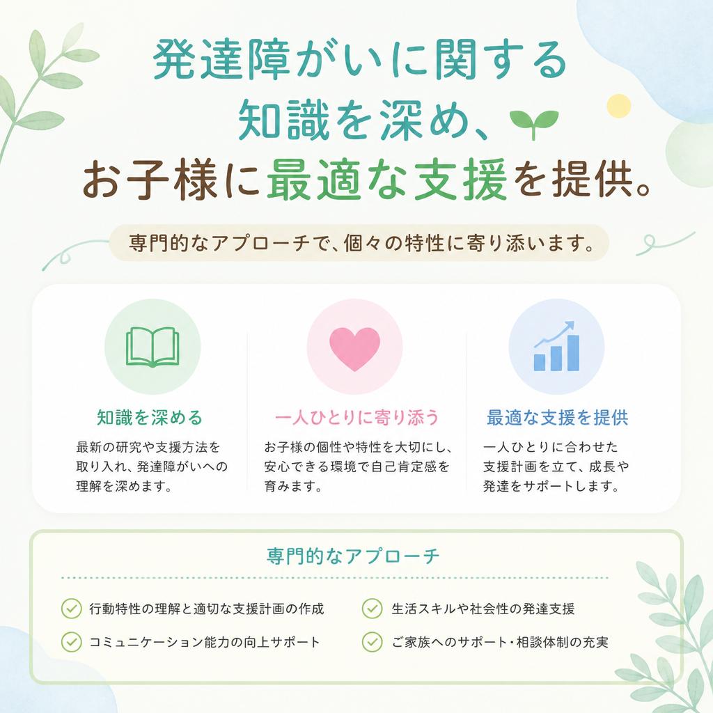発達障がいの理解とサポート