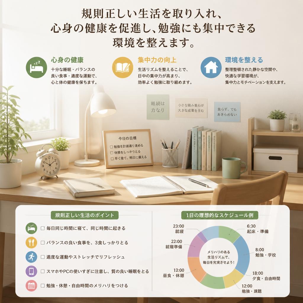 生活リズムの改善