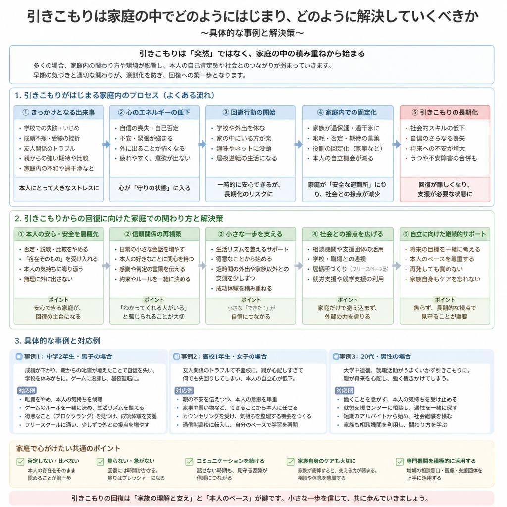 引きこもりの実態