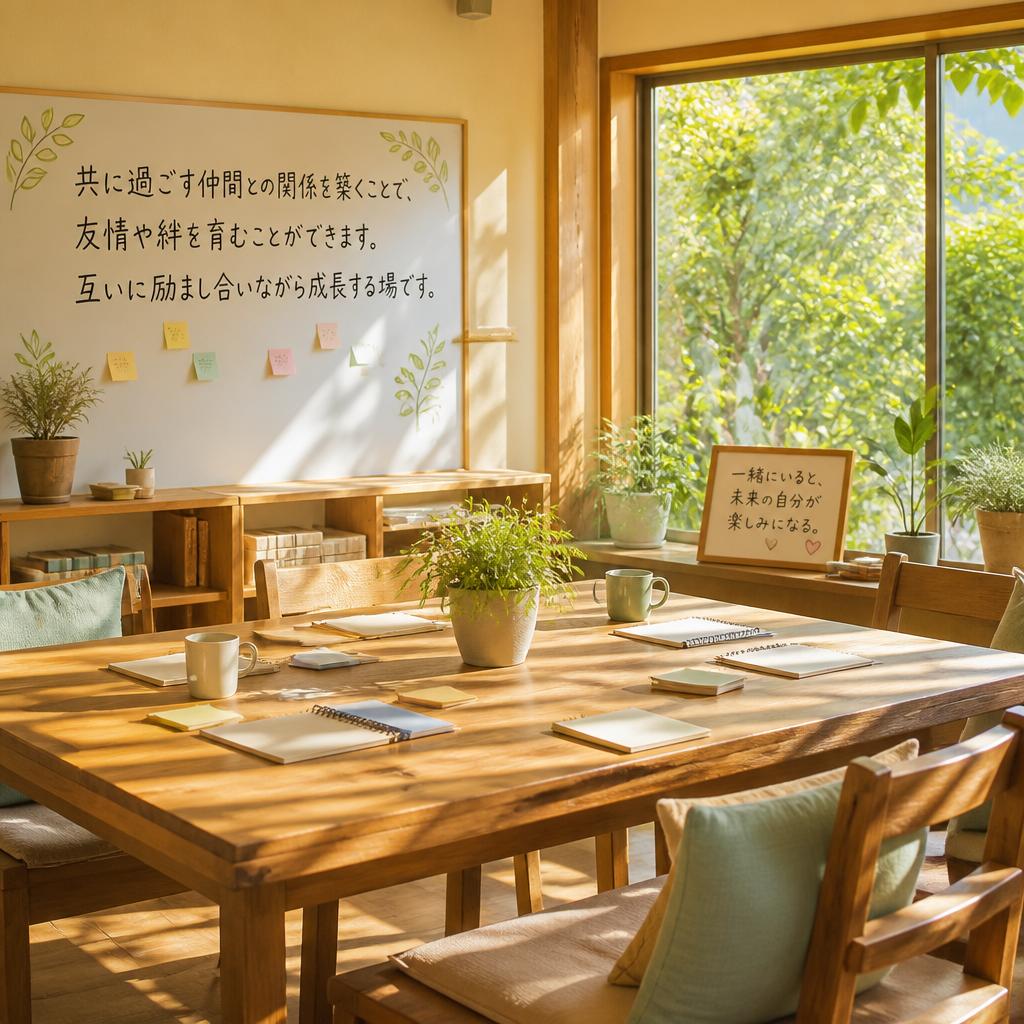 仲間との絆を育む