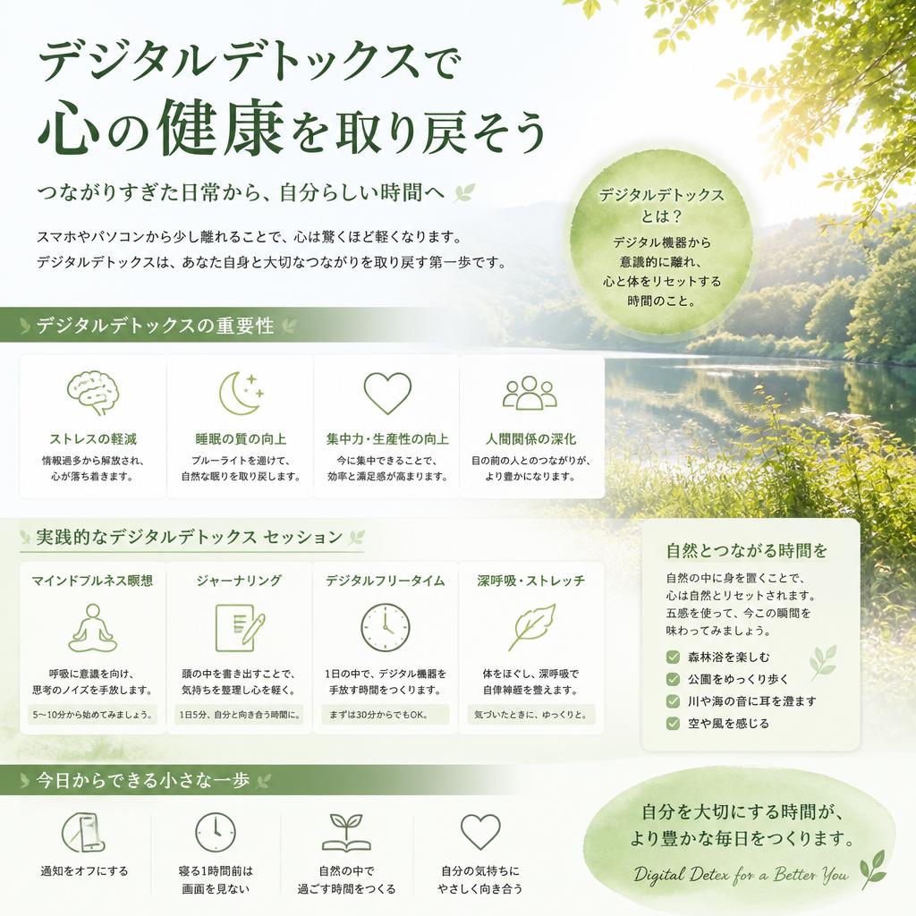 SNSからのデジタルデトックス