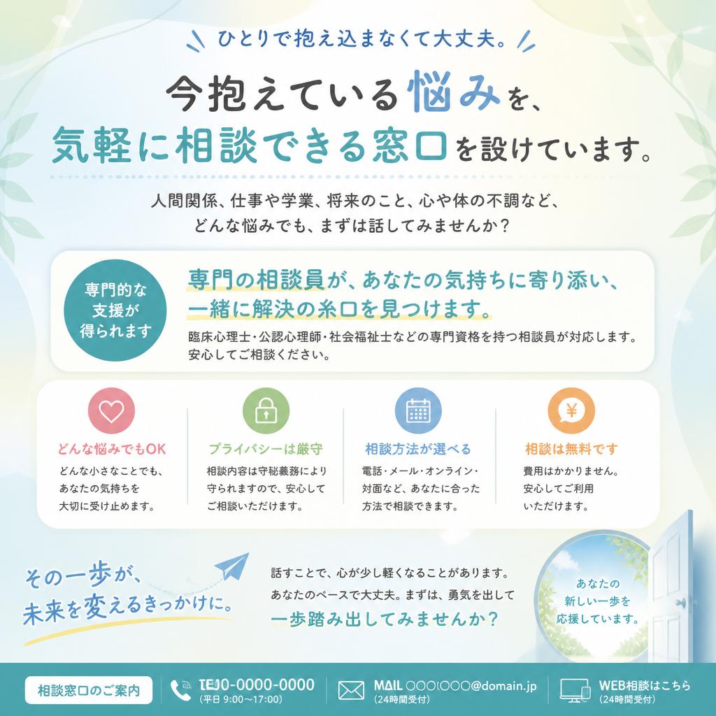 まずは無料相談へ